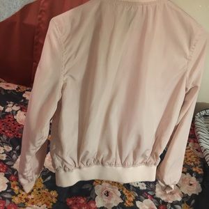 light pink jacket